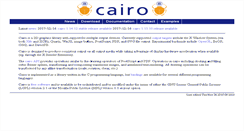 Desktop Screenshot of cairographics.org